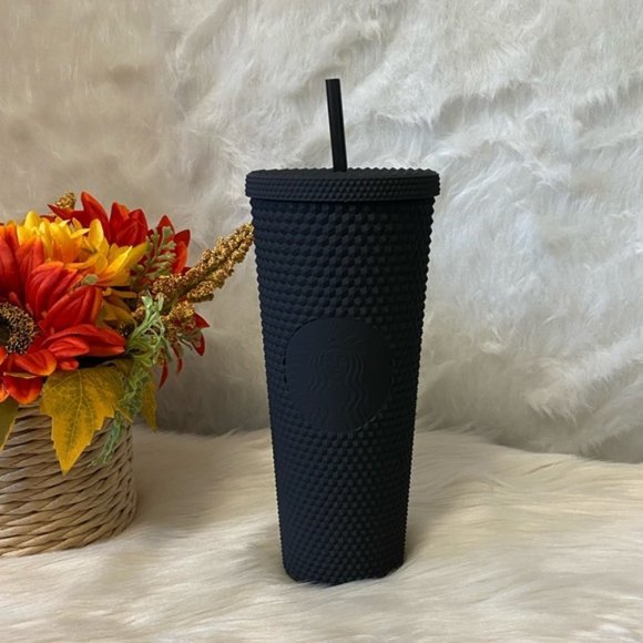 Starbucks Other - Starbucks Matte Black Studded Tumbler
